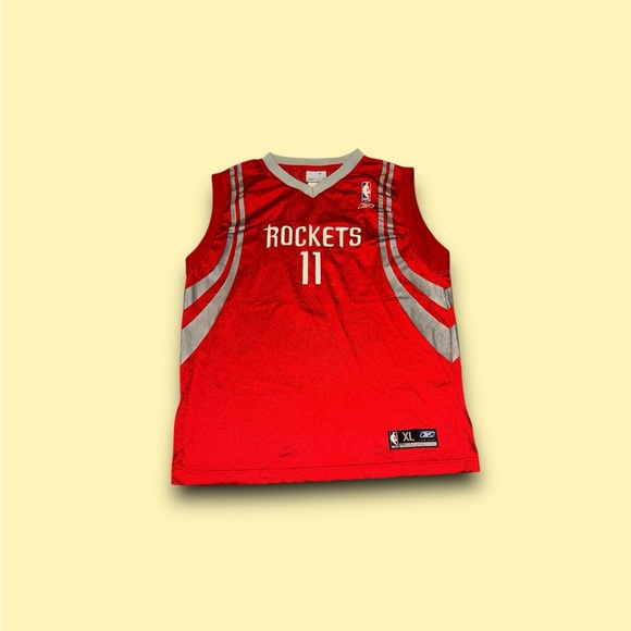 Vintage Houston Rockets Yao Ming Reebok NBA Jersey Youth XL - Picture 1 of 4